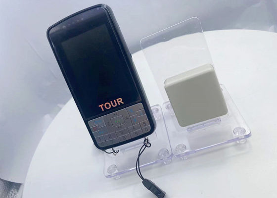 एलसीडी स्क्रीन स्वचालित टूर गाइड सिस्टम डिजिटल बटन का समर्थन करता है